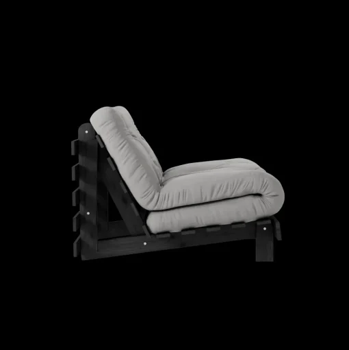 Karup Design Roots Sovesofa Med Madras 90x200 Black Night/Grå
