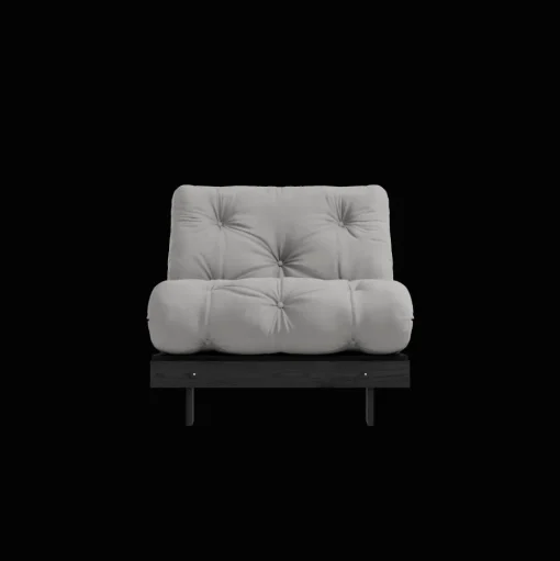 Karup Design Roots Sovesofa Med Madras 90x200 Black Night/Grå