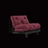 Karup Design Roots Sovesofa Med Madras 90x200 Black Night/Bordeaux
