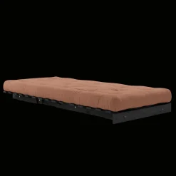 Karup Design Roots Sovesofa Med Madras 90x200 Black Night/Clay Brown
