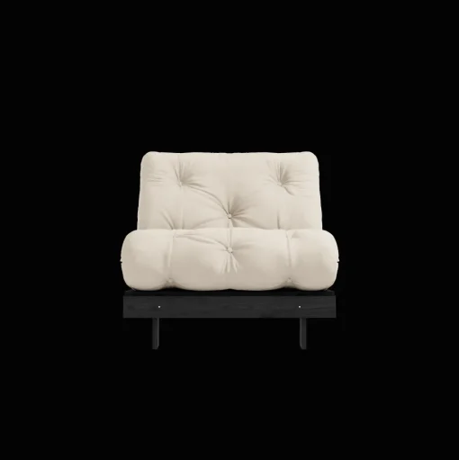 Karup Design Roots Sovesofa Med Madras 90x200 Black Night/Beige