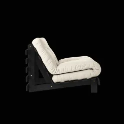 Karup Design Roots Sovesofa Med Madras 90x200 Black Night/Linned