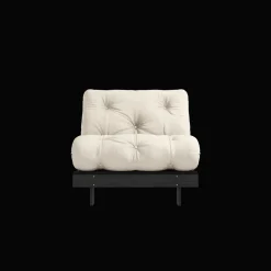 Karup Design Roots Sovesofa Med Madras 90x200 Black Night/Linned