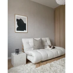 Karup Design Roots Sovesofa M. Madras 140x200 758 Wheat Beige/Fyrretrá