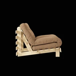 Karup Design Roots Sovesofa M. Madras 90x200 755 Mocca/Fyrretrá