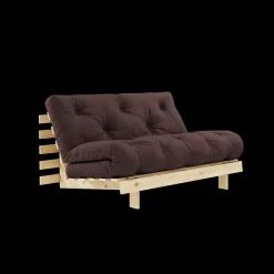 Karup Design Roots Sovesofa M. Madras 140x200 715 Brown/Fyrretrá