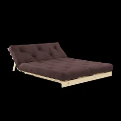 Karup Design Roots Sovesofa M. Madras 140x200 715 Brown/Fyrretrá