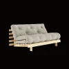 Karup Design Roots Sovesofa M. Madras 160x200 914 Linen/Fyrretrá