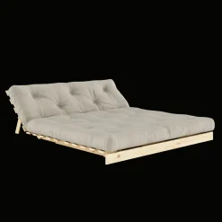 Karup Design Roots Sovesofa M. Madras 160x200 914 Linen/Fyrretrá