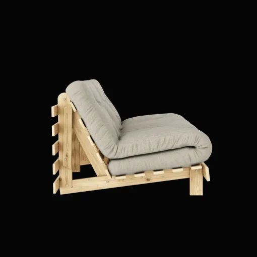 Karup Design Roots Sovesofa M. Madras 160x200 914 Linen/Fyrretrá