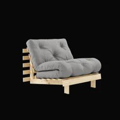 Karup Design Roots Sovesofa M. Madras 90x200 746 Grey/Fyrretrá