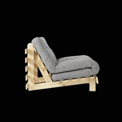 Karup Design Roots Sovesofa M. Madras 90x200 746 Grey/Fyrretrá
