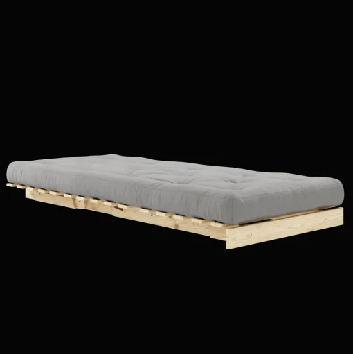 Karup Design Roots Sovesofa M. Madras 90x200 746 Grey/Fyrretrá