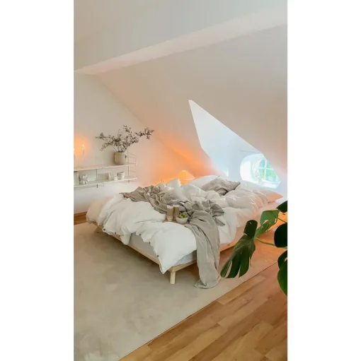 Karup Design Senza Sengestel 160x200 Klarlakeret Fyrretrá