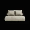 Karup Design Shin Sano Sofa M. Madras 914 Linen/Klarlakeret