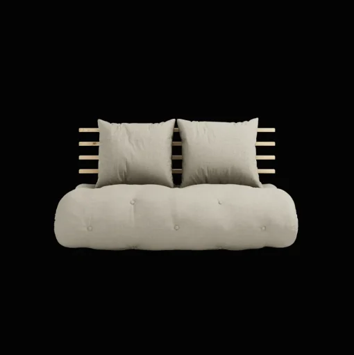 Karup Design Shin Sano Sofa M. Madras 914 Linen/Klarlakeret