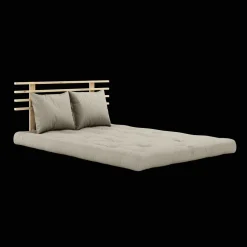 Karup Design Shin Sano Sofa M. Madras 914 Linen/Klarlakeret