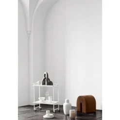 Kristina Dam Studio Bauhaus Serveringsvogn Hvid