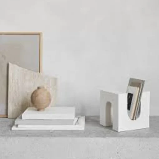 Kristina Dam Studio Brick Skulptur Hvid