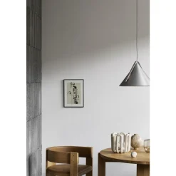 Kristina Dam Studio Collector Spisebordsstol Cognac Láder Polstring/Varm Lakeret Eg