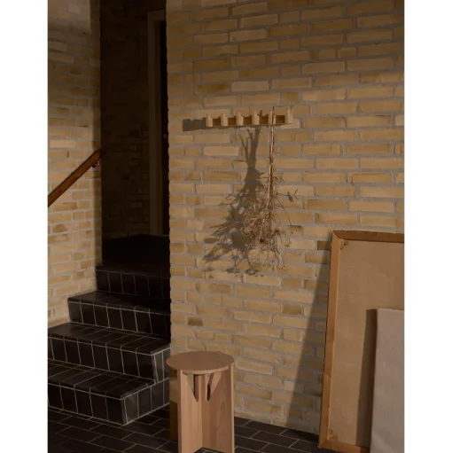 Kristina Dam Studio Column Knagerákke Lang Lys Eg