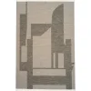 Kristina Dam Studio Contemporary Kelim Gulvtáppe Råhvid/Grå 300 cm