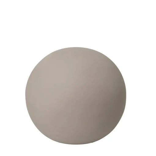 Kristina Dam Studio Globe Skulptur Stor Grey Engobe