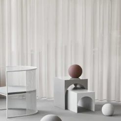 Kristina Dam Studio Globe Skulptur Stor Grey Engobe