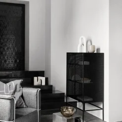 Kristina Dam Studio Grid Kabinet Sort