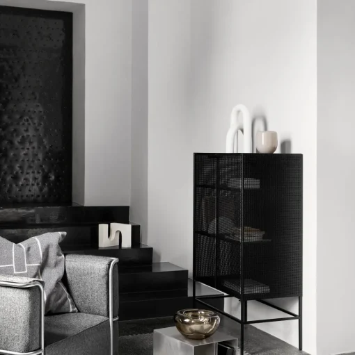 Kristina Dam Studio Grid Kabinet Sort