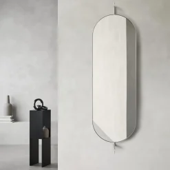 Kristina Dam Studio Rotating Full Size Spejl Beige