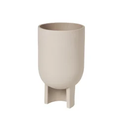 Kristina Dam Studio Serene Flowerpot Terracotta Sand Medium