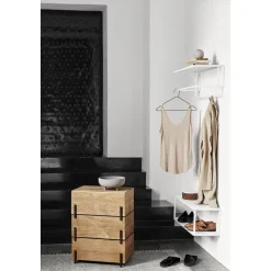 Kristina Dam Studio Stack Opbevaringsbokse Olieret Egetrá & Valnød 3 Stk