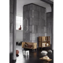 Kristina Dam Studio Stair Skulptur Rød