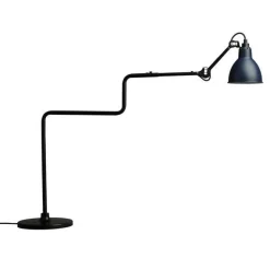 Lampe Gras N317 Bordlampe Mat Sort & Mat Blå