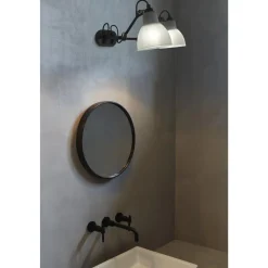 Lampe Gras N204 Double Badevárelses Váglampe Sort/Polykarbonat – DCWéditions