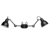 Lampe Gras N204 Double Badevárelses Váglampe Sort – DCWéditions