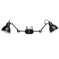 Lampe Gras N204 Double Badevárelses Váglampe Sort – DCWéditions