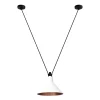 Lampe Gras N323 L Conic Pendel Hvid/Kobber