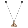 Lampe Gras N323 L Conic Pendel Rå Kobber
