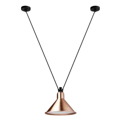 Lampe Gras N323 L Conic Pendel Kobber/Hvid
