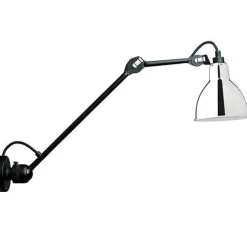 Lampe Gras N304 L40 Váglampe Mat Sort & Krom Hardwired