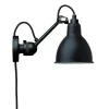 Lampe Gras N304 Váglampe Mat Sort Med Ledning