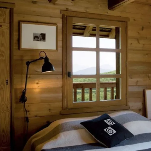 Lampe Gras N222 Váglampe Mat Sort/Hvid