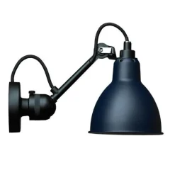 Lampe Gras N304 Váglampe Mat Sort & Mat Blå Hardwired