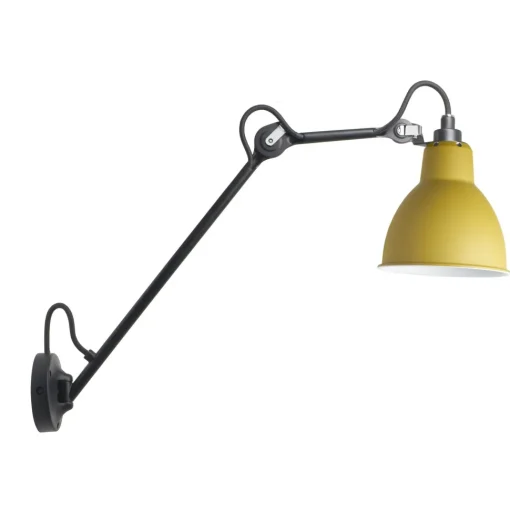Lampe Gras N122 Váglampe Sort/Gul – DCWéditions