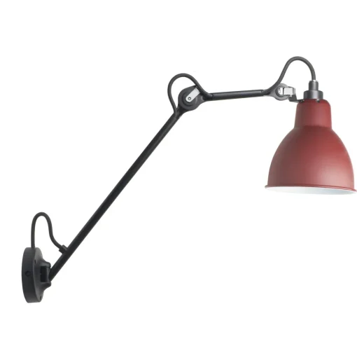 Lampe Gras N122 Váglampe Sort/Rød – DCWéditions
