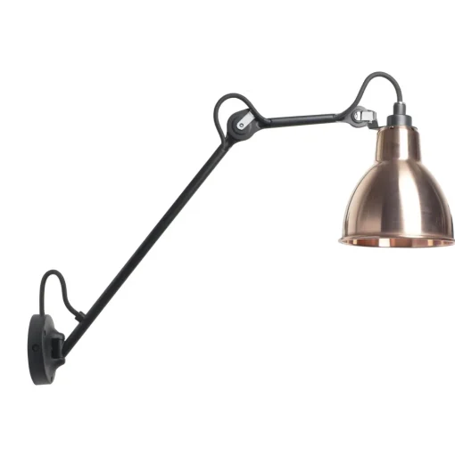 Lampe Gras N122 Váglampe Sort/Rå Kobber – DCWéditions