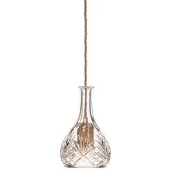 Lee Broom Bell Decanterlight Pendel Krystal/Messing