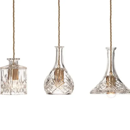 Lee Broom Bell Decanterlight Pendel Krystal/Messing